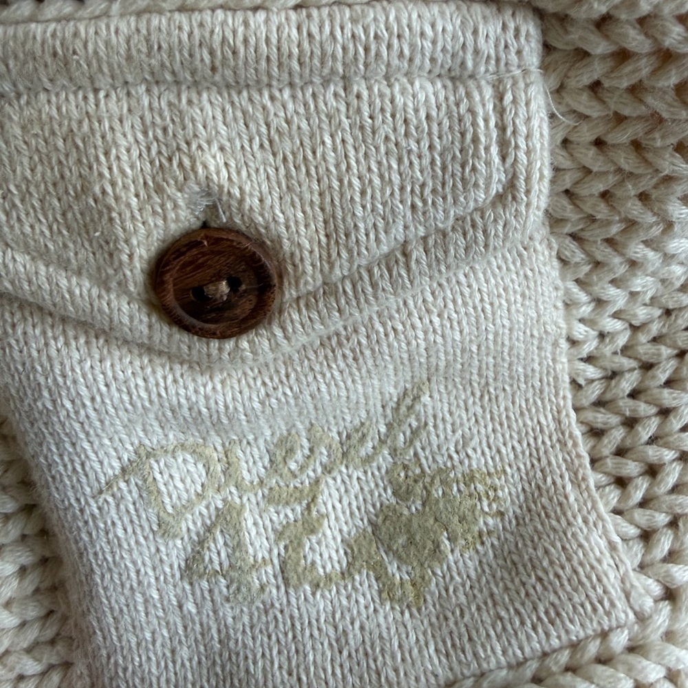DIESEL CROPPED KNIT SWEATER - Picture 5 of 5